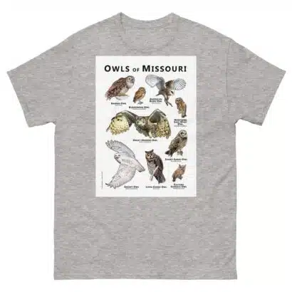 Owls of Missouri - Unisex classic tee - Image 9
