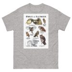 Owls of Illinois - Unisex classic tee - Image 9