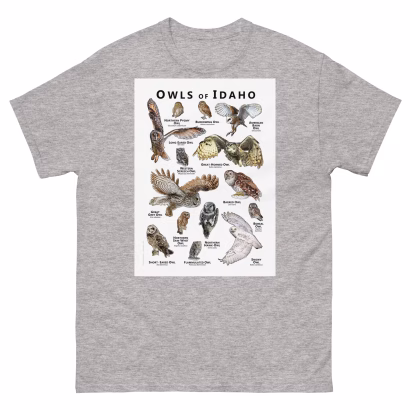Owls of Idaho - Unisex classic tee - Image 9