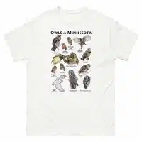Owls of Minnesota t-shirt