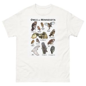 Owls of Minnesota t-shirt