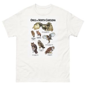 Owls of North Carolina t-shirt