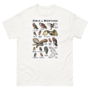 Owls of Montana t-shirt