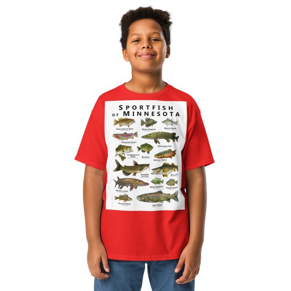 Sportfish of Minnesota - Youth classic tee - Image 14