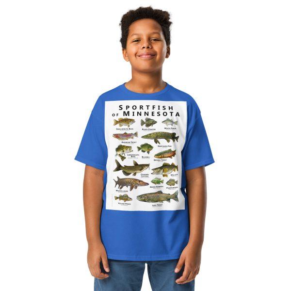 Sportfish of Minnesota - Youth classic tee - Image 15