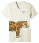 Jaguar Unisex Jersey Short-Sleeve V-Neck T-Shirt