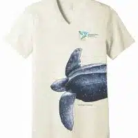 Leatherback Sea Unisex Jersey Short-Sleeve V-Neck T-Shirt