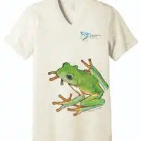Mexican Leaf Frog Unisex Jersey Short-Sleeve V-Neck T-Shirt