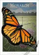 Poster design featuring of a Monarch Butterfly