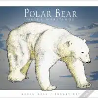 Poster design featuring of a Polar Bear